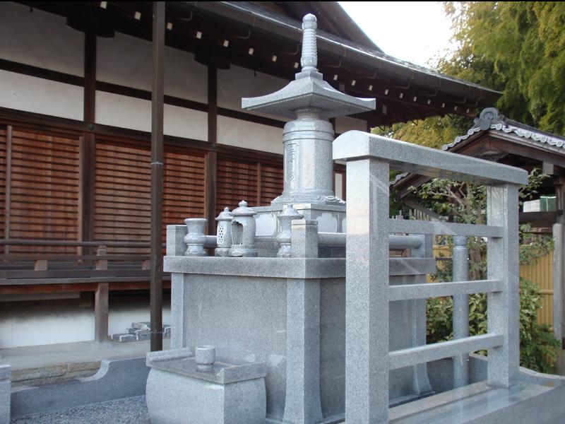 納骨供養塔「無量寿」／法雲寺（京都市北区）の画像１