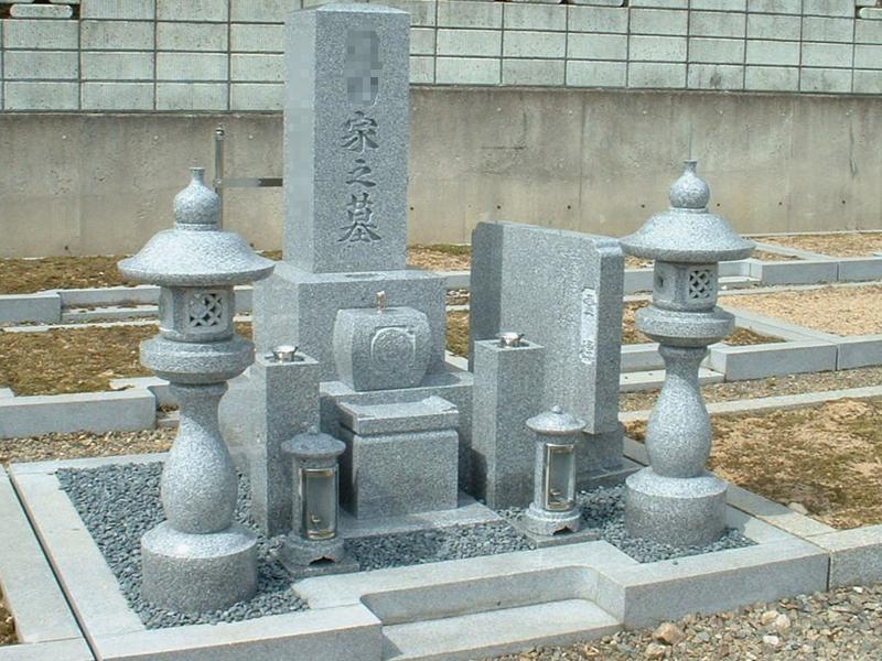 墓石／少し特殊な京都型の画像３